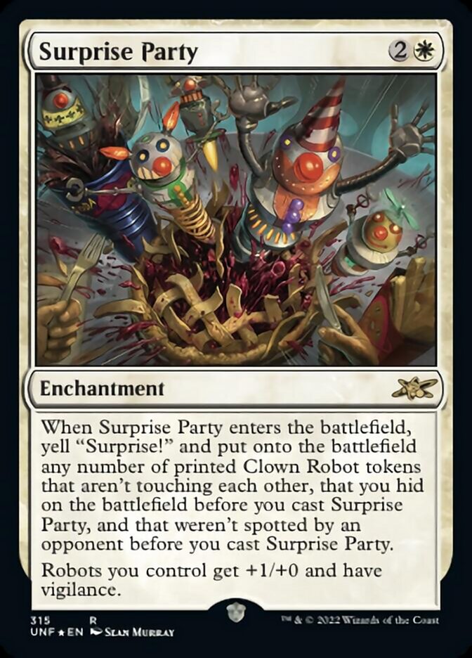 Surprise Party (Galaxy Foil) [Unfinity] - Magic: The Gathering - Card Brawlers | Quebec | Canada |