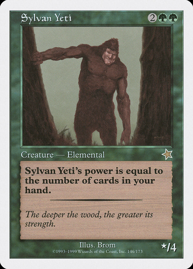 Sylvan Yeti [Starter 1999] - Magic: The Gathering - Card Brawlers | Quebec | Canada |