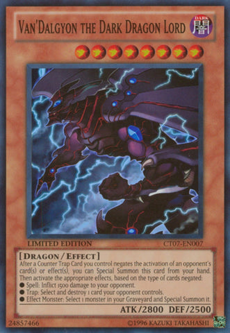 Van'Dalgyon The Dark Dragon Lord [CT07-EN007] Super Rare - Yu-Gi-Oh! - Card Brawlers | Quebec | Canada |