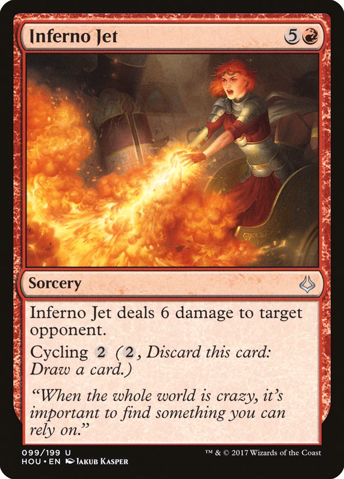 Inferno Jet [Hour of Devastation] - Magic: The Gathering - Card Brawlers | Quebec | Canada |