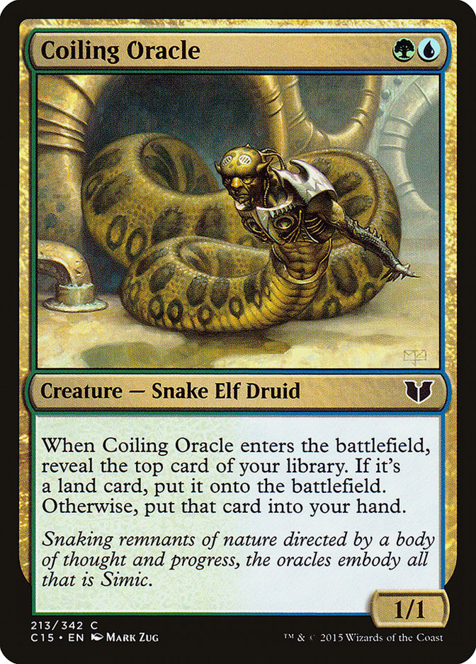 Coiling Oracle [Commander 2015] - Magic: The Gathering - Card Brawlers | Quebec | Canada |