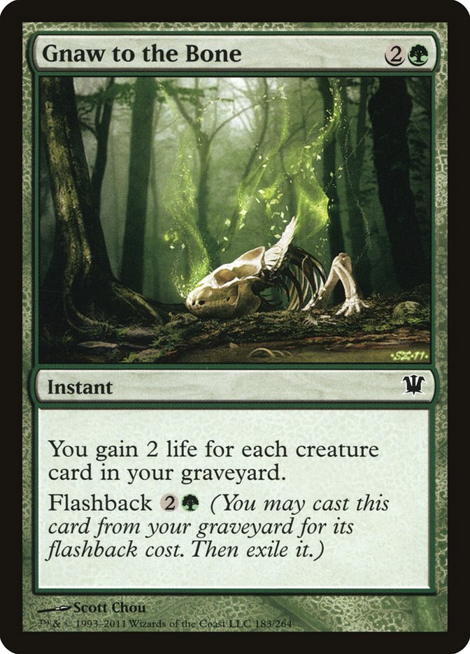 Gnaw to the Bone [Innistrad] - Magic: The Gathering - Card Brawlers | Quebec | Canada |
