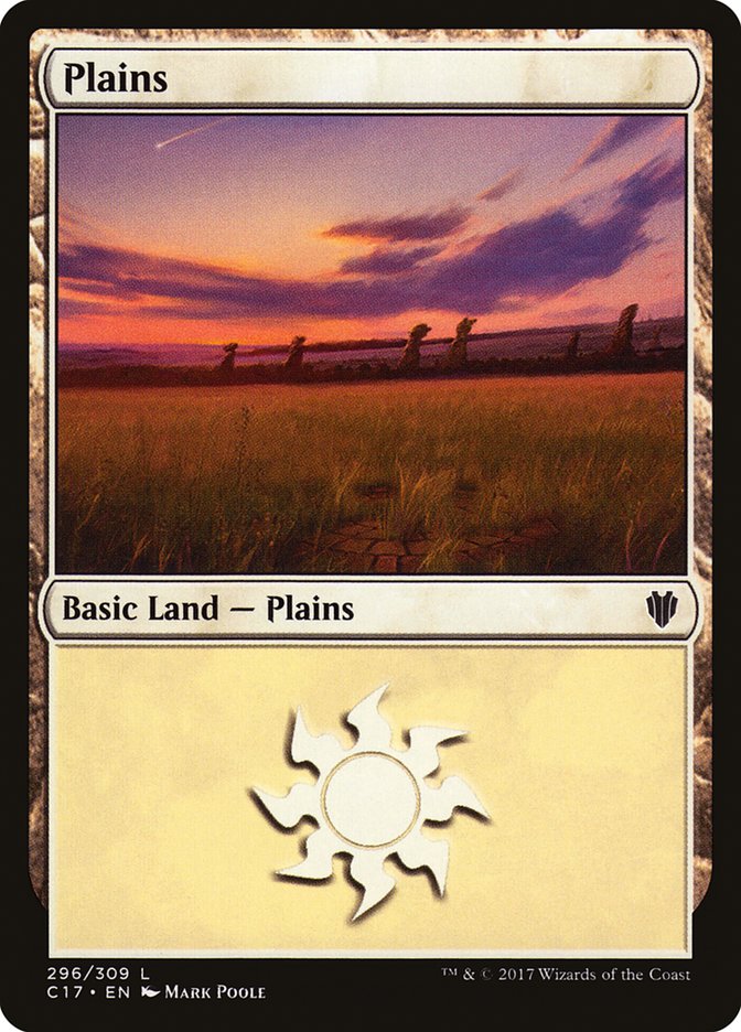 Plains (296) [Commander 2017] - Magic: The Gathering - Card Brawlers | Quebec | Canada |