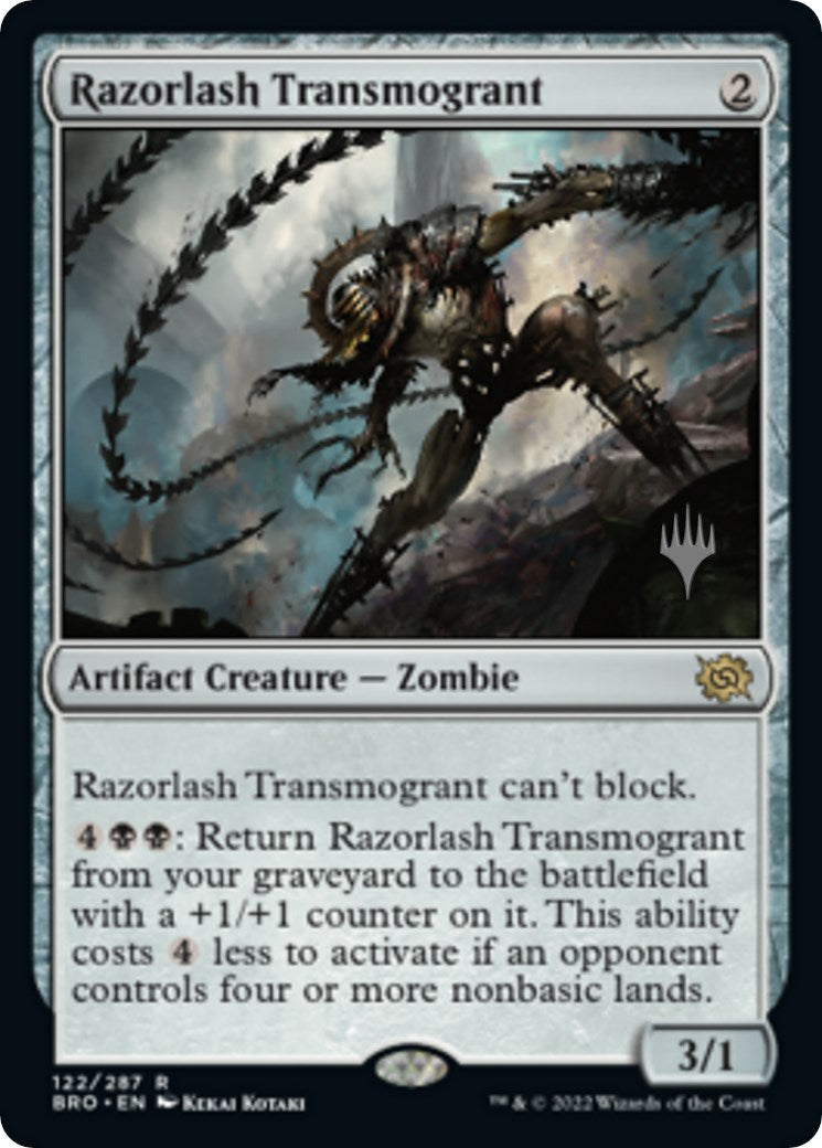 Razorlash Transmogrant (Promo Pack) [The Brothers' War Promos] - Magic: The Gathering - Card Brawlers | Quebec | Canada |
