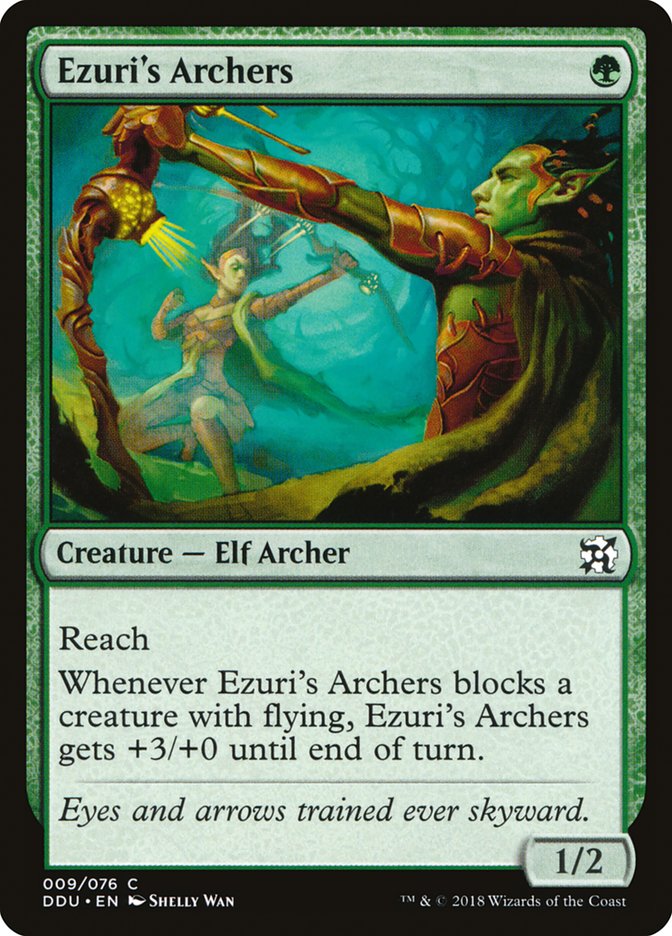 Ezuri's Archers [Duel Decks: Elves vs. Inventors] - Magic: The Gathering - Card Brawlers | Quebec | Canada |