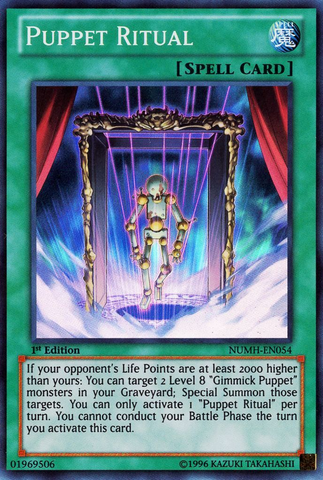 Puppet Ritual [NUMH-EN054] Super Rare - Yu-Gi-Oh! - Card Brawlers | Quebec | Canada |
