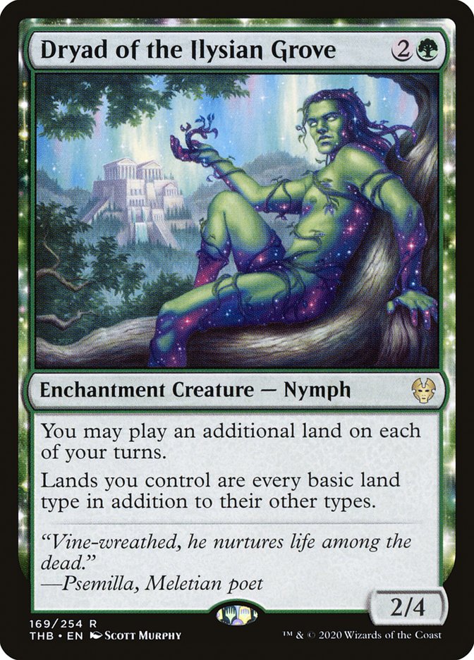 Dryad of the Ilysian Grove [Theros Beyond Death] - Magic: The Gathering - Card Brawlers | Quebec | Canada |