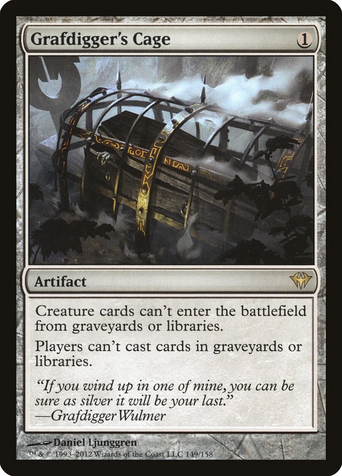 Grafdigger's Cage [Dark Ascension] - Magic: The Gathering - Card Brawlers | Quebec | Canada |