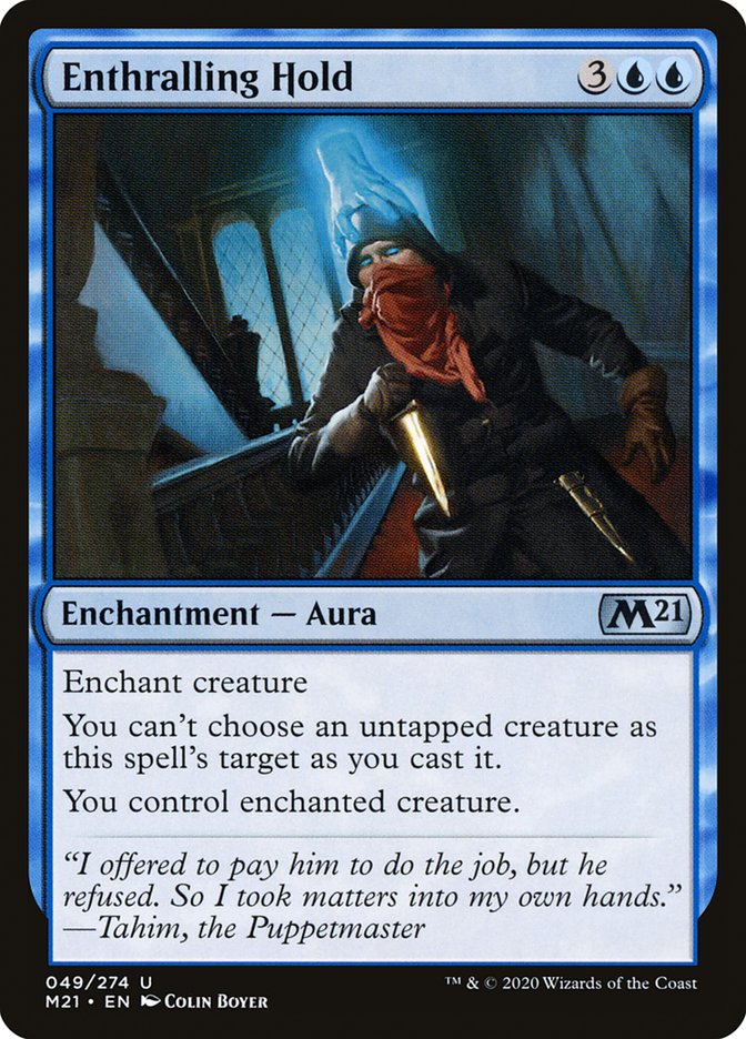 Enthralling Hold [Core Set 2021] - Magic: The Gathering - Card Brawlers | Quebec | Canada |