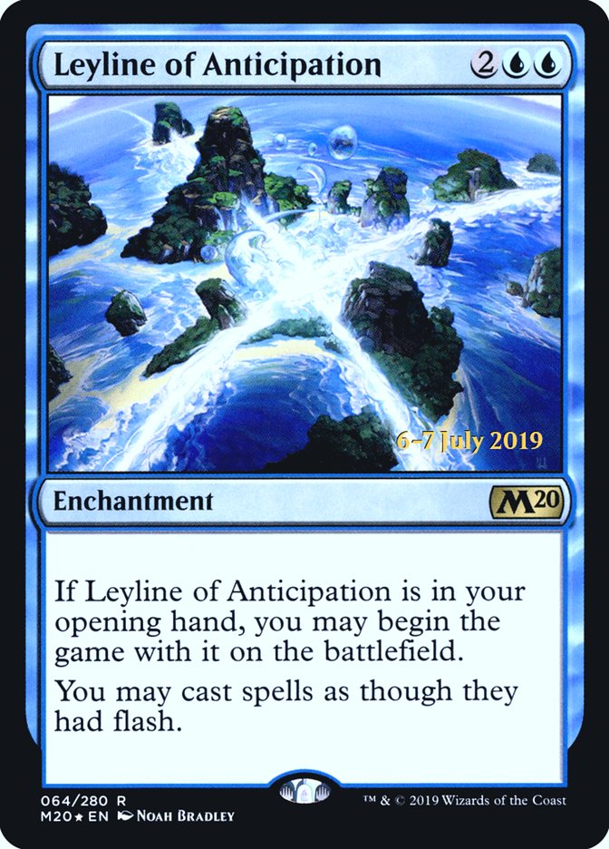 Leyline of Anticipation [Core Set 2020 Prerelease Promos] - Magic: The Gathering - Card Brawlers | Quebec | Canada |