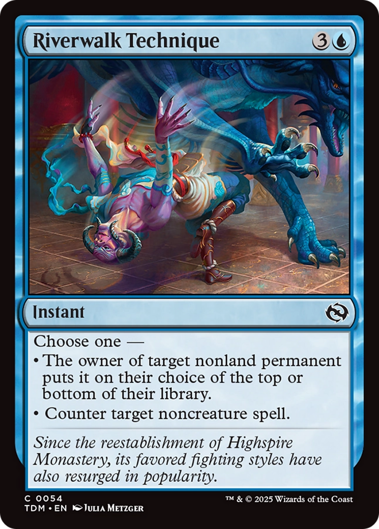 Riverwalk Technique [Tarkir: Dragonstorm] - Magic: The Gathering - Card Brawlers | Quebec | Canada |