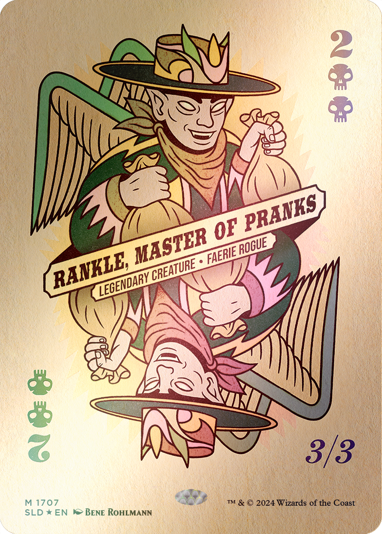 Rankle, Master of Pranks (Rainbow Foil) [Secret Lair Drop Series] - Magic: The Gathering - Card Brawlers | Quebec | Canada |
