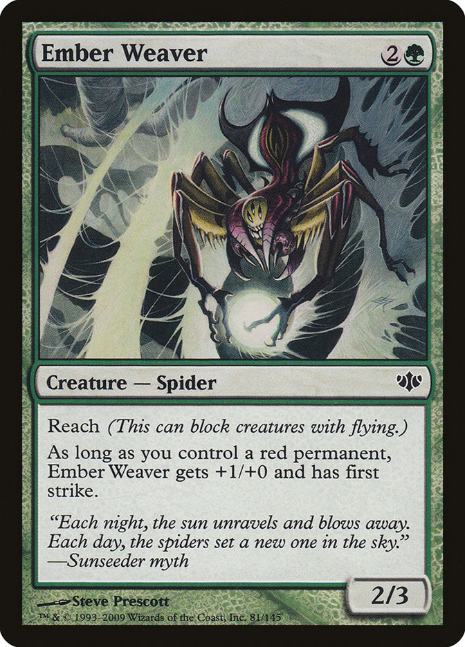 Ember Weaver [Conflux] - Magic: The Gathering - Card Brawlers | Quebec | Canada |