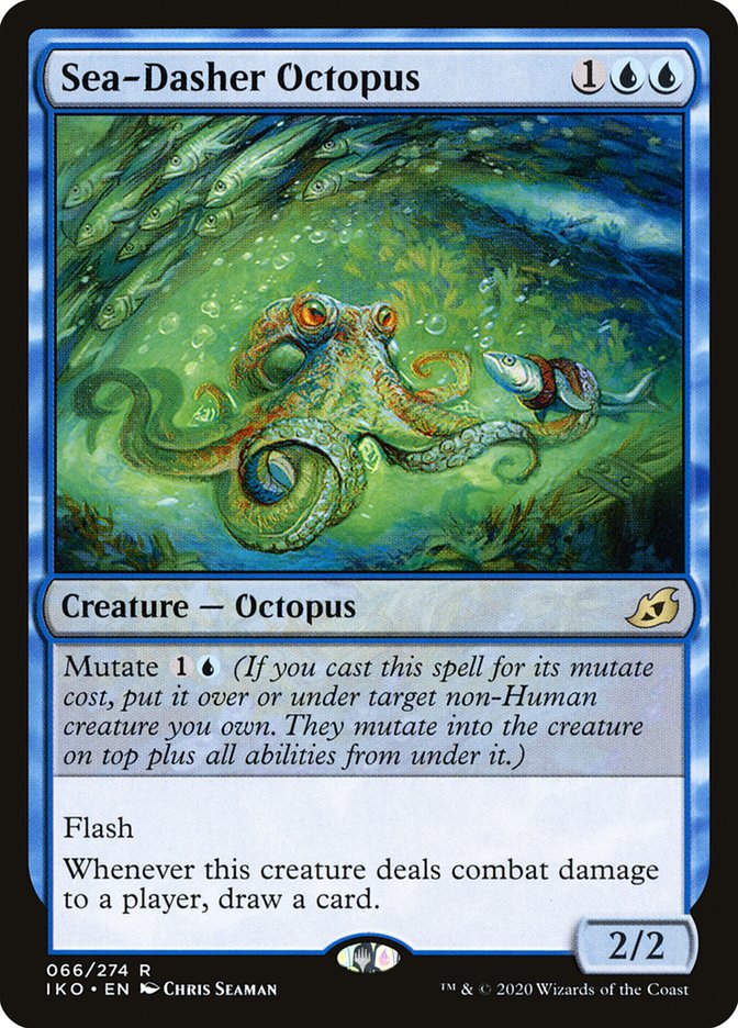 Sea-Dasher Octopus [Ikoria: Lair of Behemoths] - Magic: The Gathering - Card Brawlers | Quebec | Canada |
