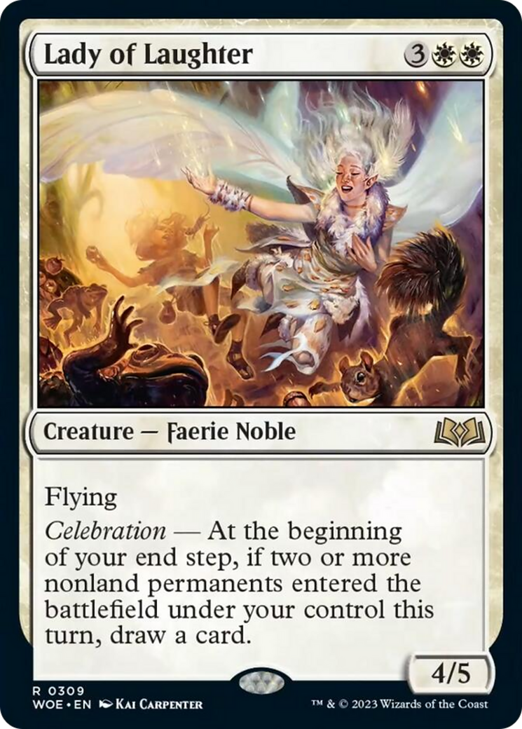 Lady of Laughter [Wilds of Eldraine] - Magic: The Gathering - Card Brawlers | Quebec | Canada |