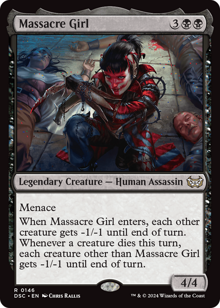 Massacre Girl [Duskmourn: House of Horror Commander] - Magic: The Gathering - Card Brawlers | Quebec | Canada |