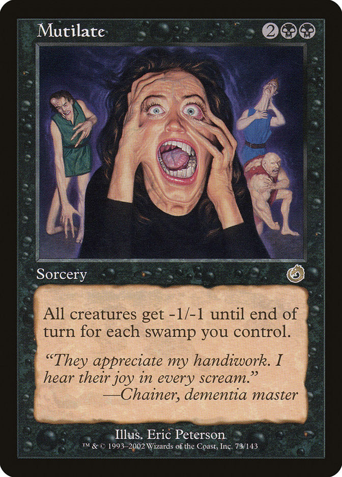 Mutilate [Torment] - Magic: The Gathering - Card Brawlers | Quebec | Canada |