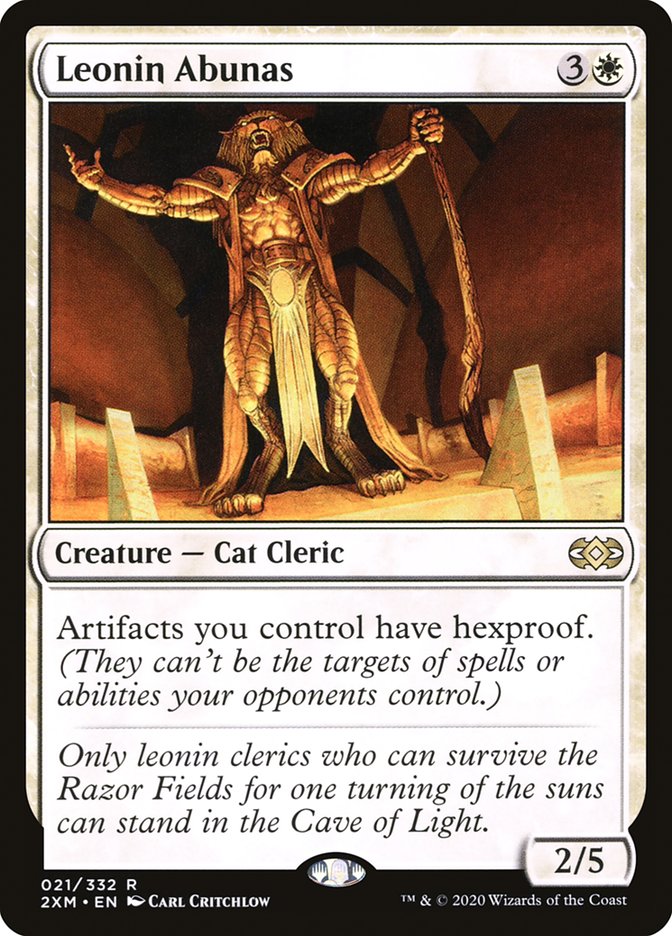 Leonin Abunas [Double Masters] - Magic: The Gathering - Card Brawlers | Quebec | Canada |