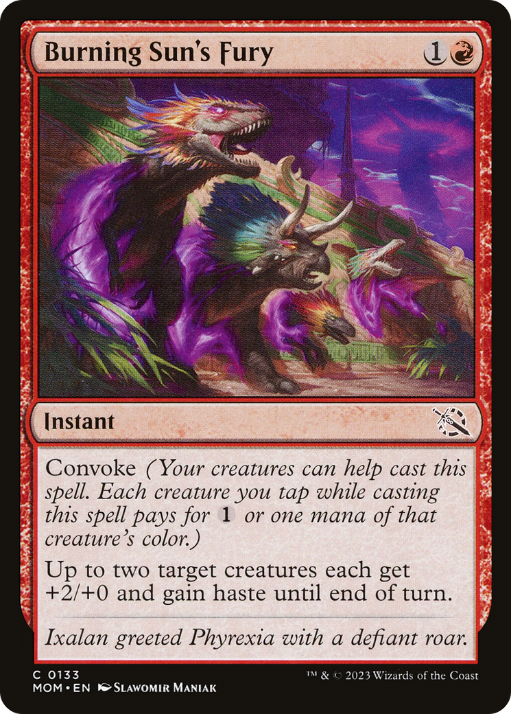 Burning Sun's Fury [March of the Machine] - Magic: The Gathering - Card Brawlers | Quebec | Canada |