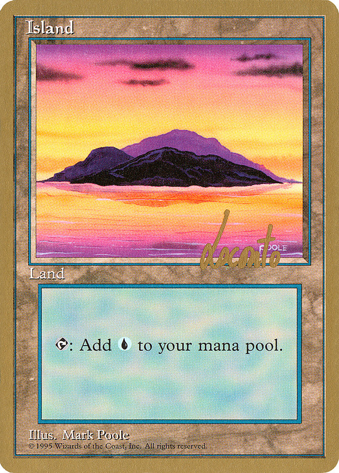 Island (ml368) (Michael Loconto) [Pro Tour Collector Set] - Magic: The Gathering - Card Brawlers | Quebec | Canada |