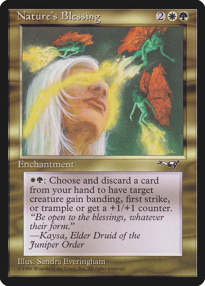 Nature's Blessing [Alliances] - Magic: The Gathering - Card Brawlers | Quebec | Canada |
