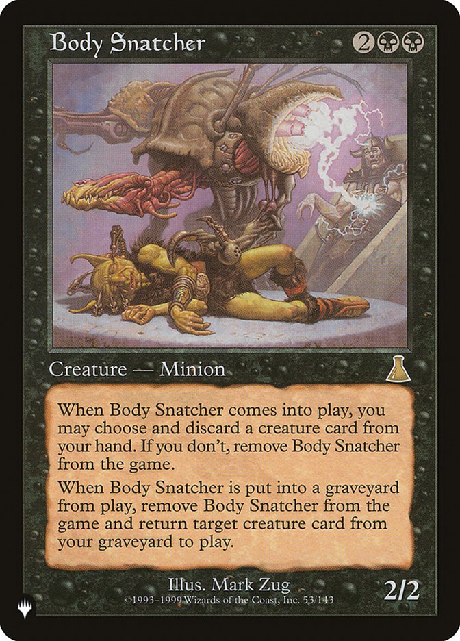 Body Snatcher [The List] - Magic: The Gathering - Card Brawlers | Quebec | Canada |