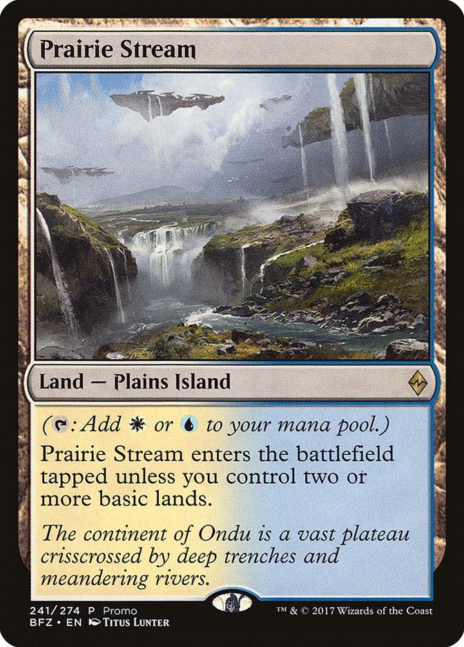 Prairie Stream (Promo) [Standard Showdown Promos] - Magic: The Gathering - Card Brawlers | Quebec | Canada |