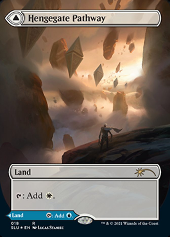 Hengegate Pathway // Mistgate Pathway (Borderless) [Secret Lair: Ultimate Edition 2] - Magic: The Gathering - Card Brawlers | Quebec | Canada |