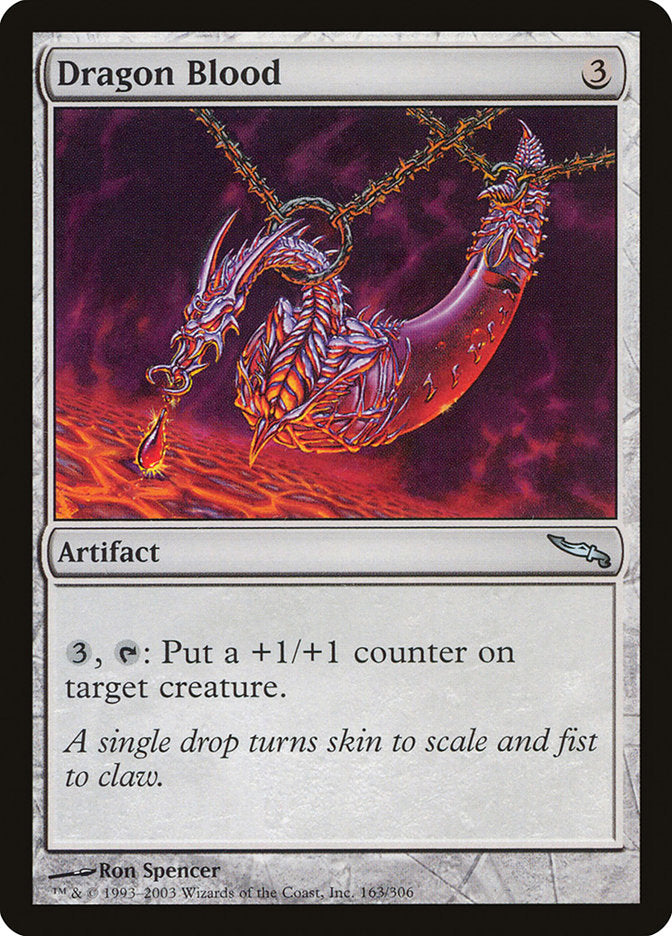 Dragon Blood [Mirrodin] - Magic: The Gathering - Card Brawlers | Quebec | Canada |
