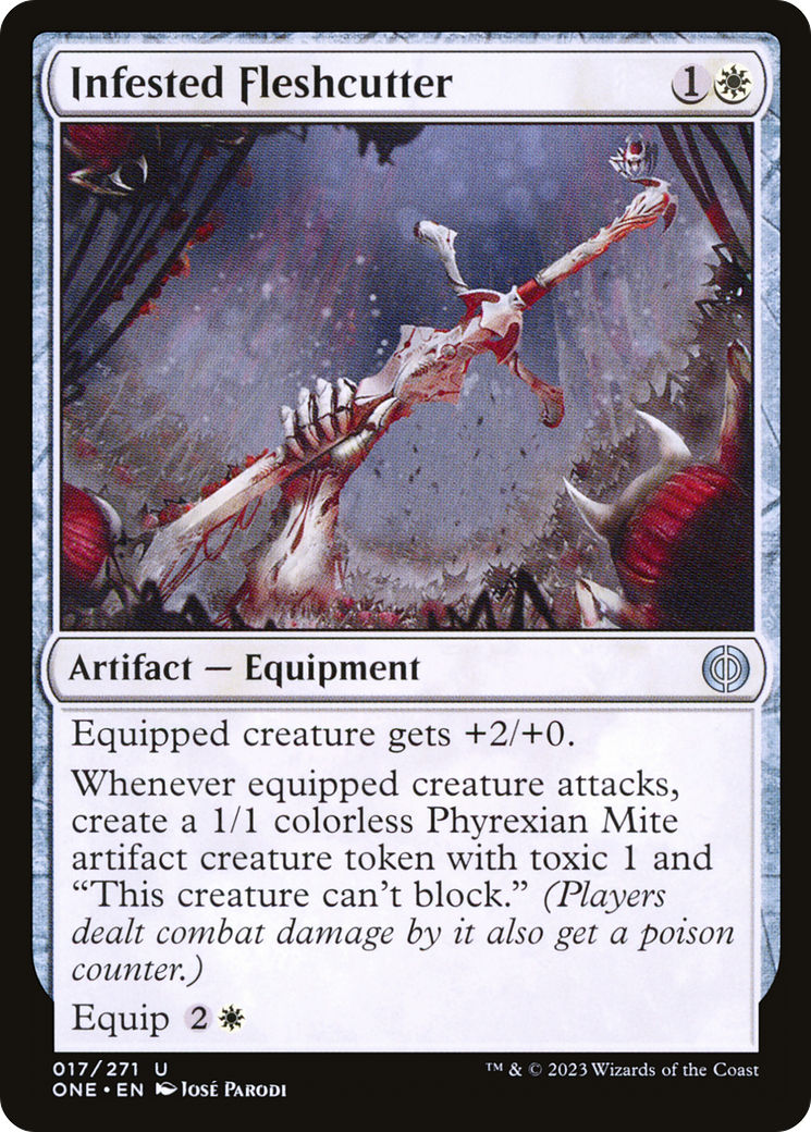 Infested Fleshcutter [Phyrexia: All Will Be One] - Magic: The Gathering - Card Brawlers | Quebec | Canada |