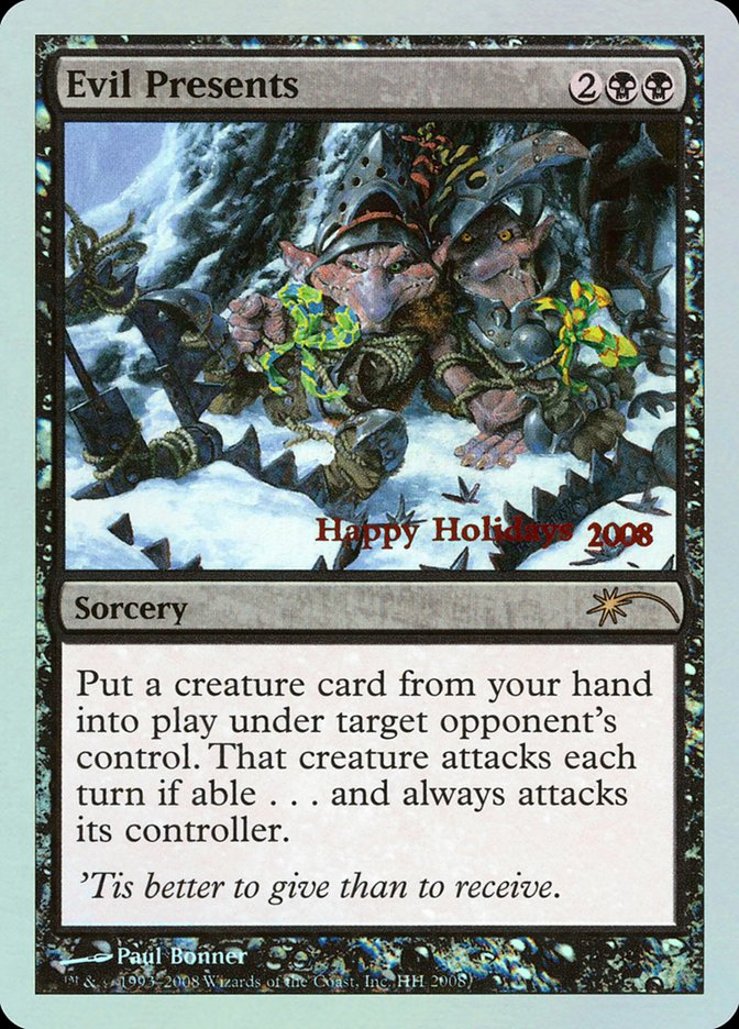 Evil Presents [Happy Holidays] - Magic: The Gathering - Card Brawlers | Quebec | Canada |