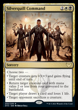 Silverquill Command [Strixhaven: School of Mages] - Magic: The Gathering - Card Brawlers | Quebec | Canada |