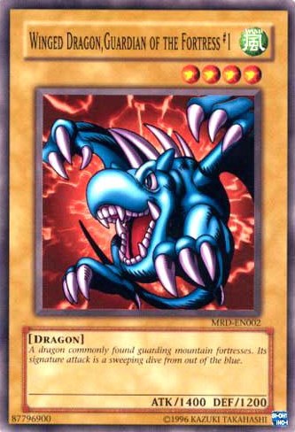 Winged Dragon, Guardian of the Fortress #1 [MRD-EN002] Common - Yu-Gi-Oh! - Card Brawlers | Quebec | Canada |