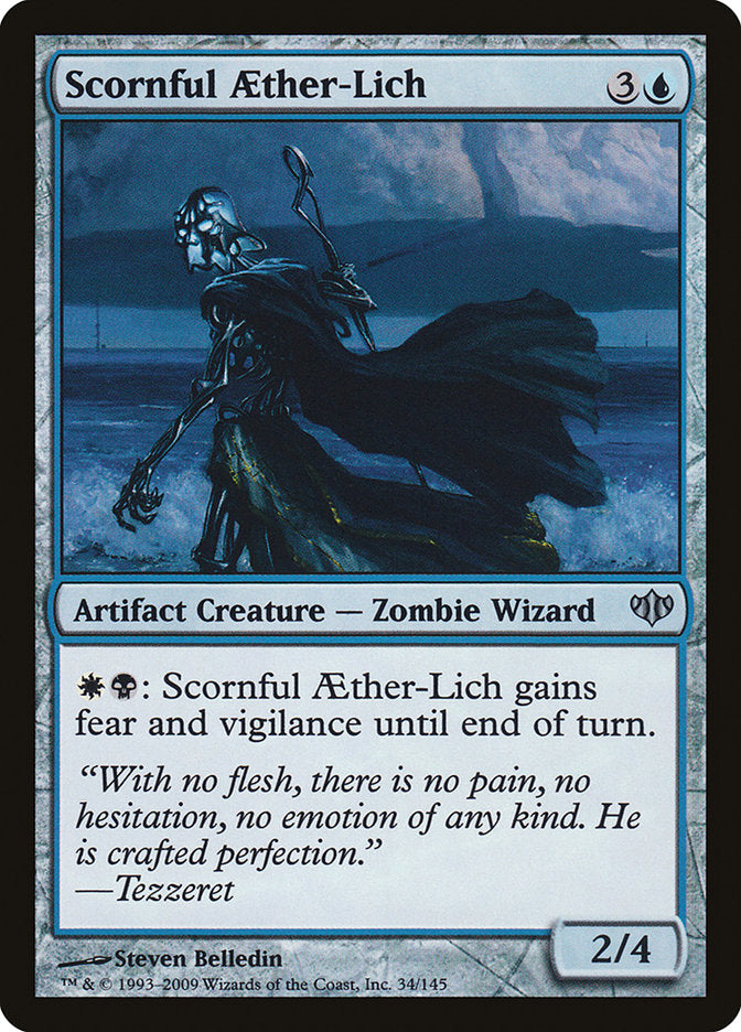 Scornful Aether-Lich [Conflux] - Magic: The Gathering - Card Brawlers | Quebec | Canada |