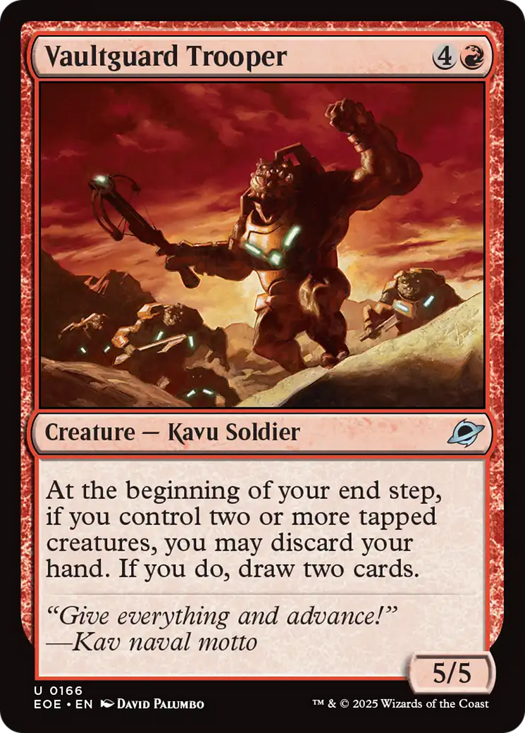 Vaultguard Trooper [Edge of Eternities] - Magic: The Gathering - Card Brawlers | Quebec | Canada |