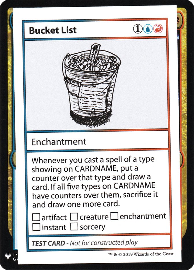 Bucket List [Mystery Booster Playtest Cards] - Magic: The Gathering - Card Brawlers | Quebec | Canada |