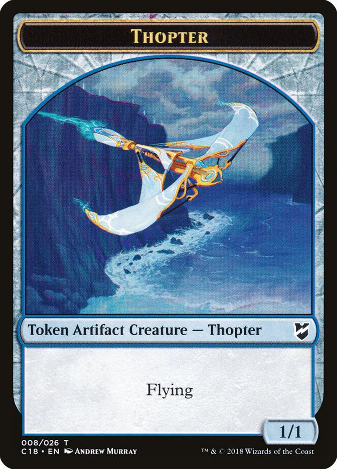 Thopter Token (008/026) [Commander 2018 Tokens] - Magic: The Gathering - Card Brawlers | Quebec | Canada |