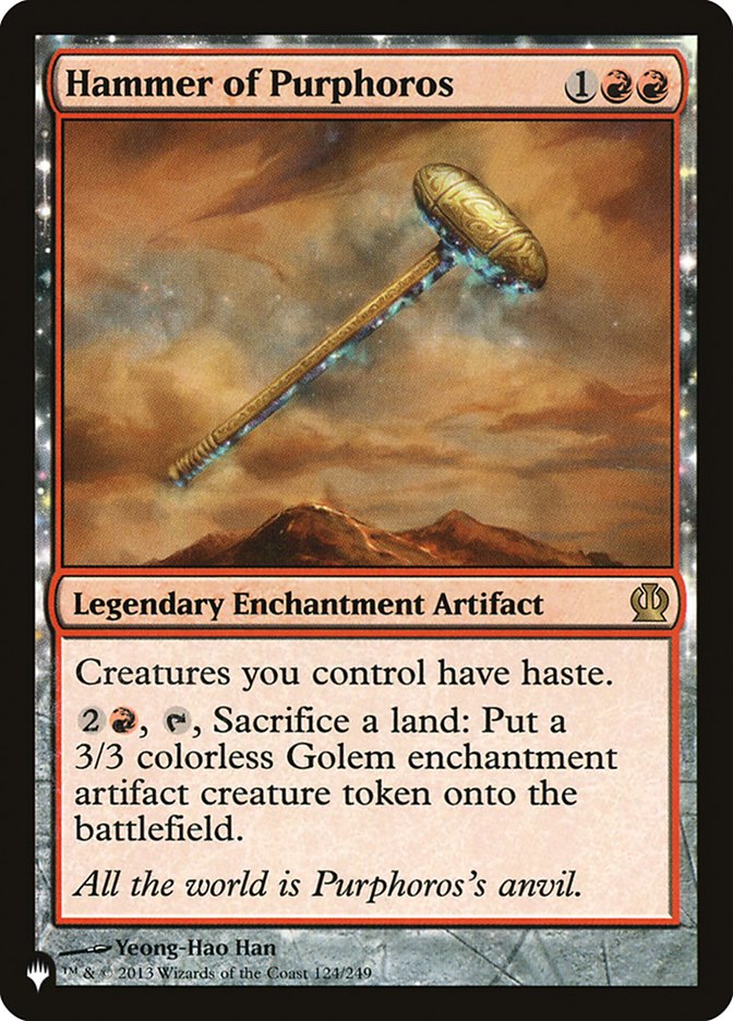 Hammer of Purphoros [The List] - Magic: The Gathering - Card Brawlers | Quebec | Canada |