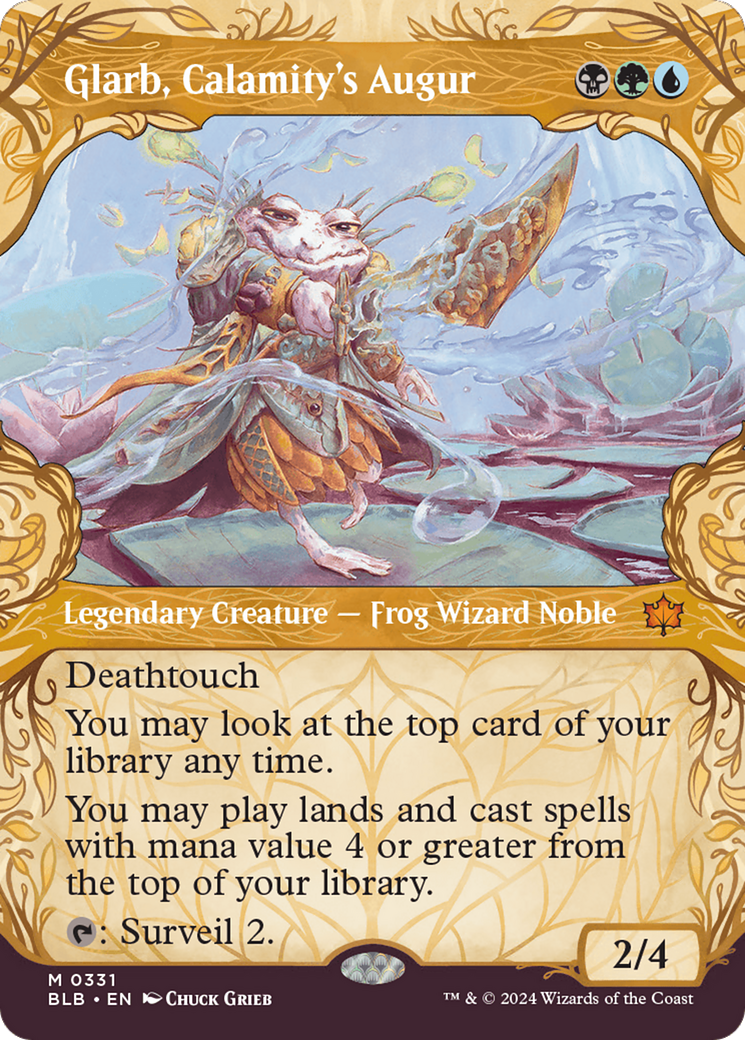 Glarb, Calamity's Augur (Showcase) [Bloomburrow] - Magic: The Gathering - Card Brawlers | Quebec | Canada |