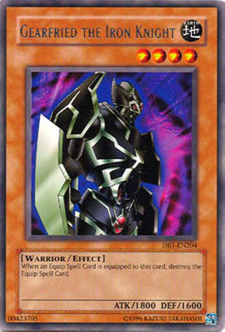 Gearfried the Iron Knight [DB1-EN204] Rare - Yu-Gi-Oh! - Card Brawlers | Quebec | Canada |