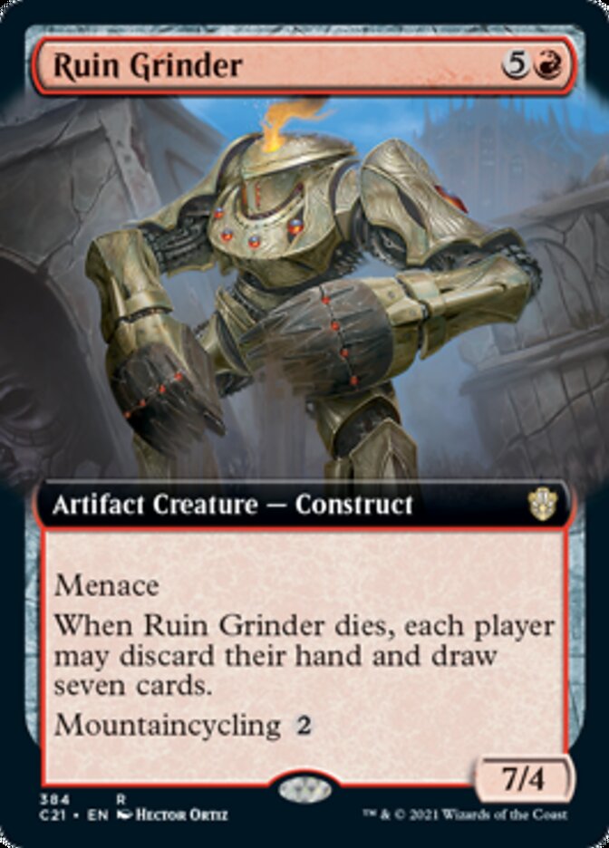 Ruin Grinder (Extended Art) [Commander 2021] - Magic: The Gathering - Card Brawlers | Quebec | Canada |