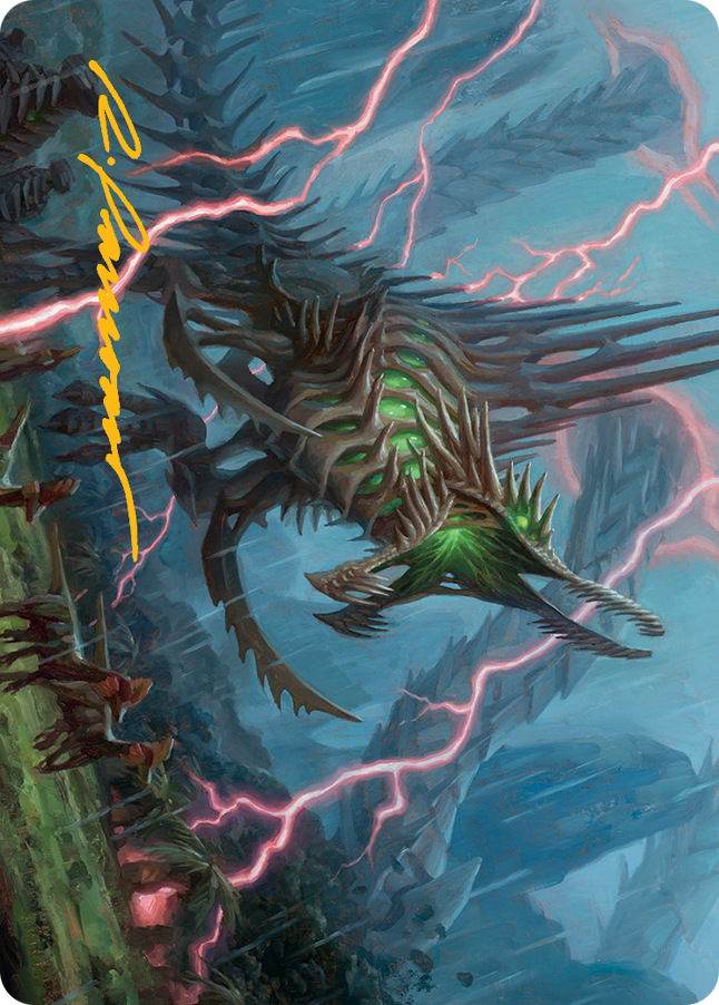 Etali, Primal Sickness Art Card (Gold-Stamped Signature) [March of the Machine Art Series] - Magic: The Gathering - Card Brawlers | Quebec | Canada |