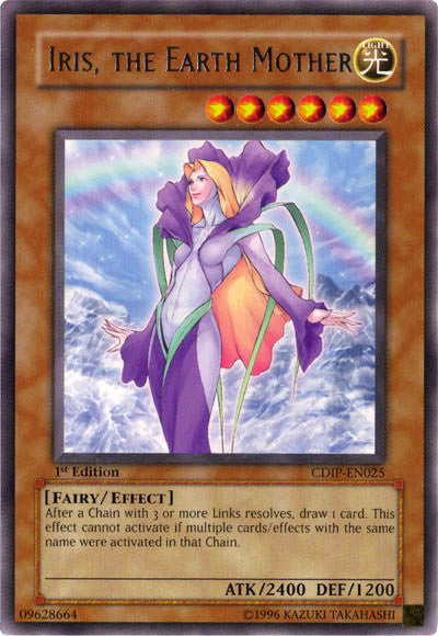 Iris, the Earth Mother [CDIP-EN025] Rare - Yu-Gi-Oh! - Card Brawlers | Quebec | Canada |