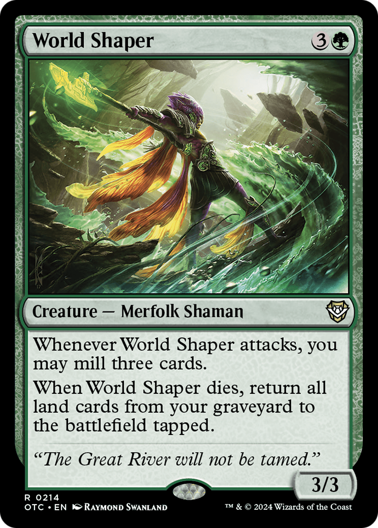 World Shaper [Outlaws of Thunder Junction Commander] - Magic: The Gathering - Card Brawlers | Quebec | Canada |