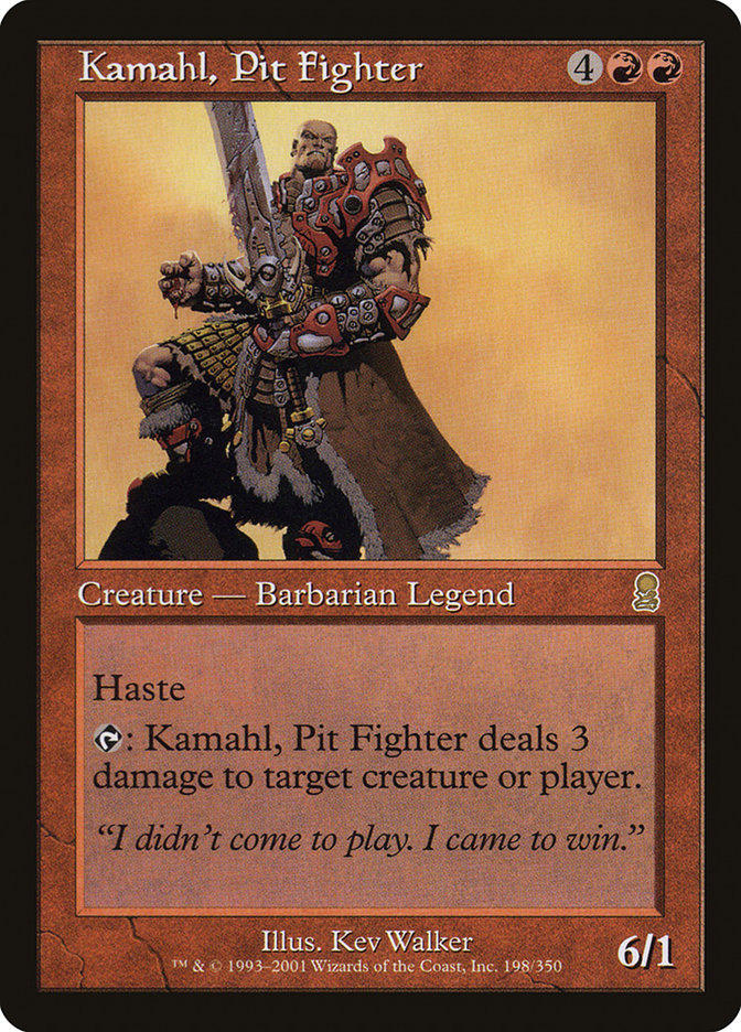 Kamahl, Pit Fighter [Odyssey] - Magic: The Gathering - Card Brawlers | Quebec | Canada |
