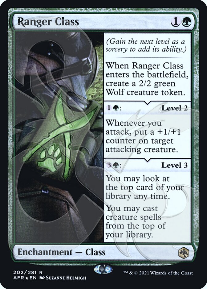 Ranger Class (Ampersand Promo) [Dungeons & Dragons: Adventures in the Forgotten Realms Promos] - Magic: The Gathering - Card Brawlers | Quebec | Canada |