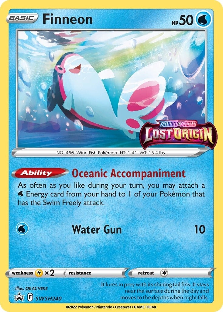Finneon (SWSH240) [Sword & Shield: Black Star Promos] - Pokémon - Card Brawlers | Quebec | Canada |