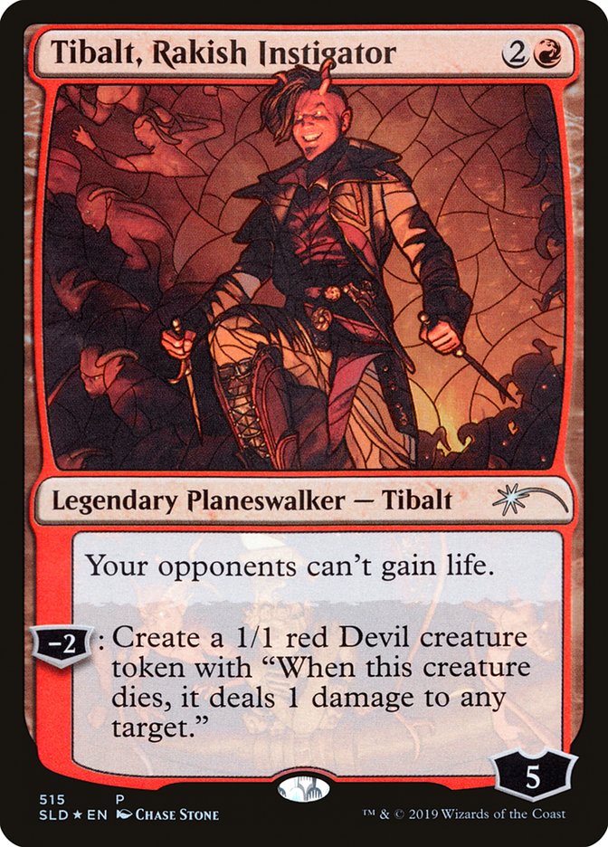Tibalt, Rakish Instigator (Stained Glass) [Secret Lair Drop Promos] - Magic: The Gathering - Card Brawlers | Quebec | Canada |