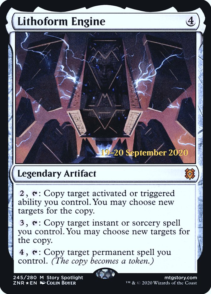 Lithoform Engine [Zendikar Rising Prerelease Promos] - Magic: The Gathering - Card Brawlers | Quebec | Canada |