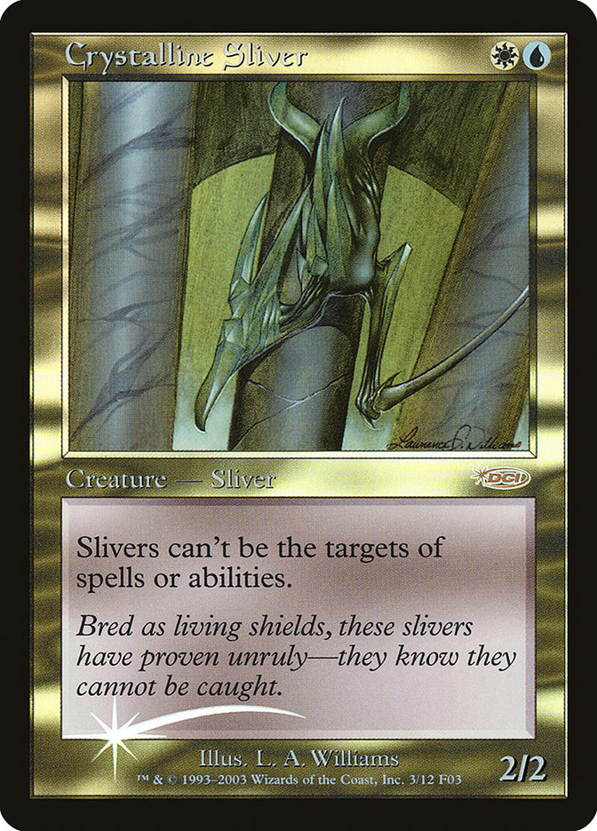 Crystalline Sliver [Friday Night Magic 2003] - Magic: The Gathering - Card Brawlers | Quebec | Canada |